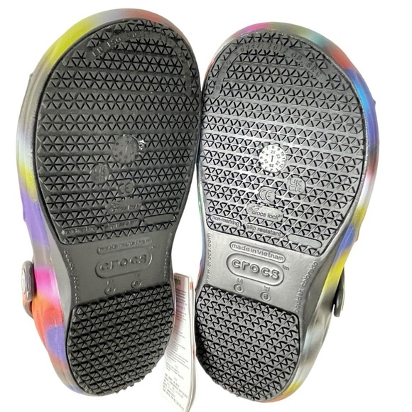 Crocs Bistro Graphic Slip Resistant Work Clog Women’s Size 6 Men’s Size 4 - Picture 6 of 6